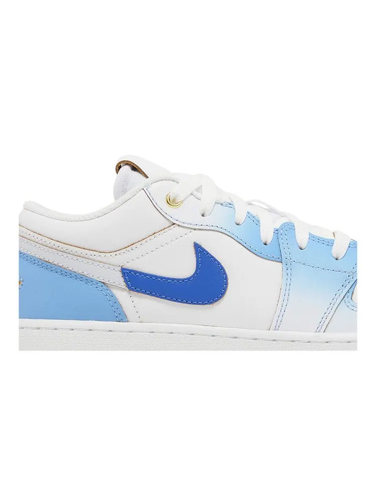 Кроссовки Air Jordan Air Jordan 1 Low SE GS 'Blue Gradient' — изображение 3 из 9