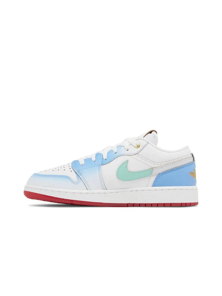 Кроссовки Air Jordan Air Jordan 1 Low SE GS 'Blue Gradient' — изображение 4 из 9