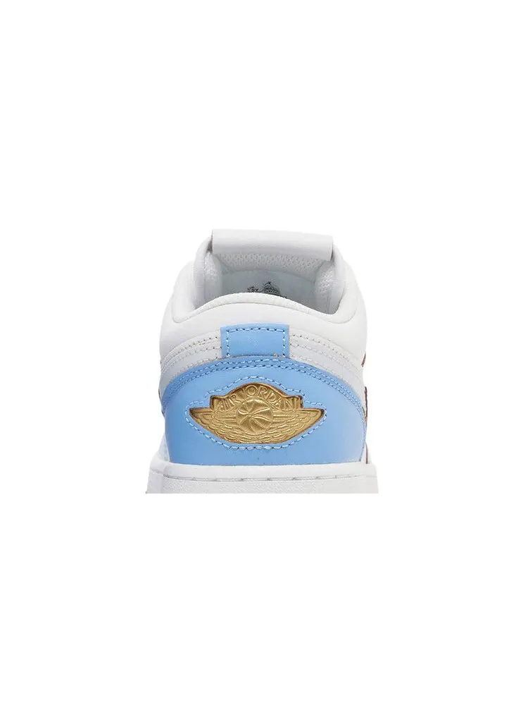 Кроссовки Air Jordan Air Jordan 1 Low SE GS 'Blue Gradient' — изображение 8 из 9