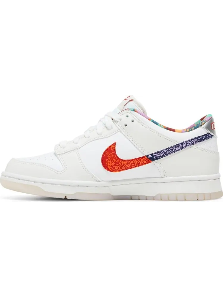Кроссовки Dunk Low GS 'Multi-Color Paisley' — изображение 3 из 4, белый