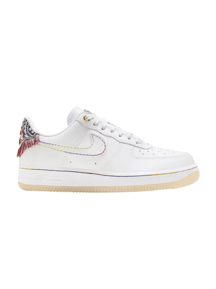 Кроссовки Nike Wmns Air Force 1 Low 'Native Patterns' — изображение 1 из 1, белый/белый/белый