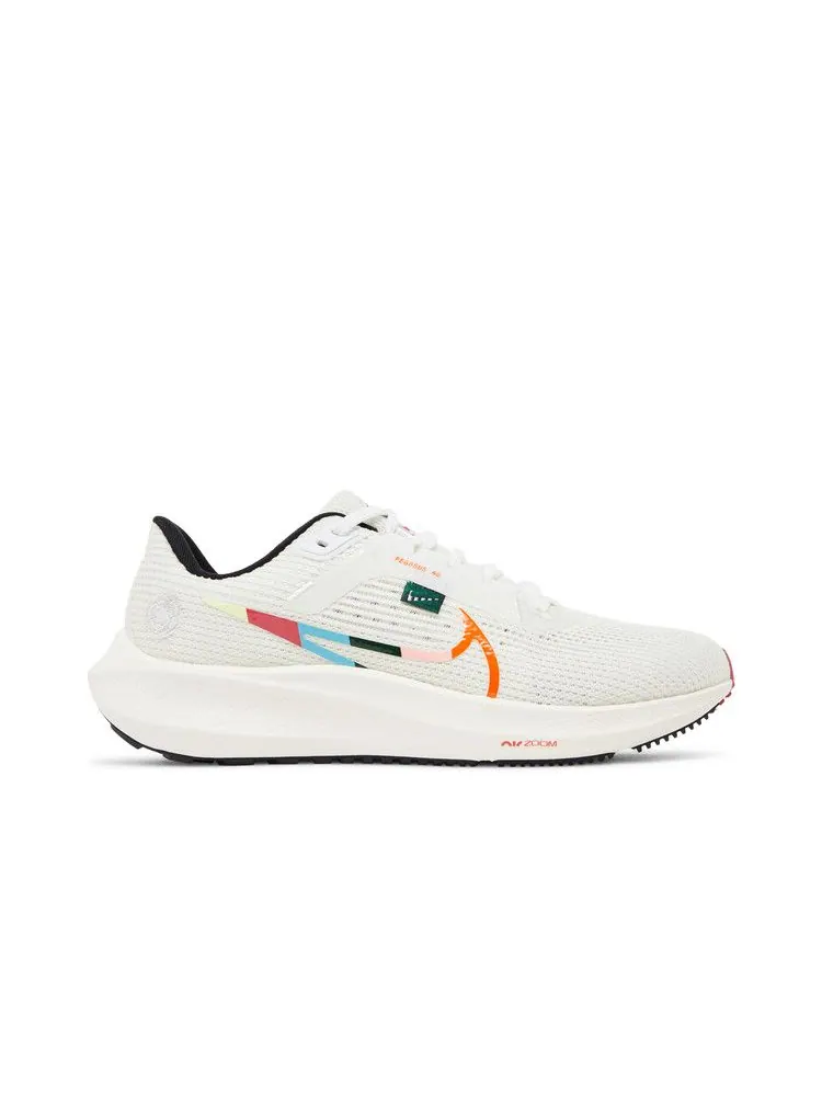 Кроссовки Nike Wmns Air Zoom Pegasus 40 'All Petals United' — изображение 2 из 9, белый/мульти