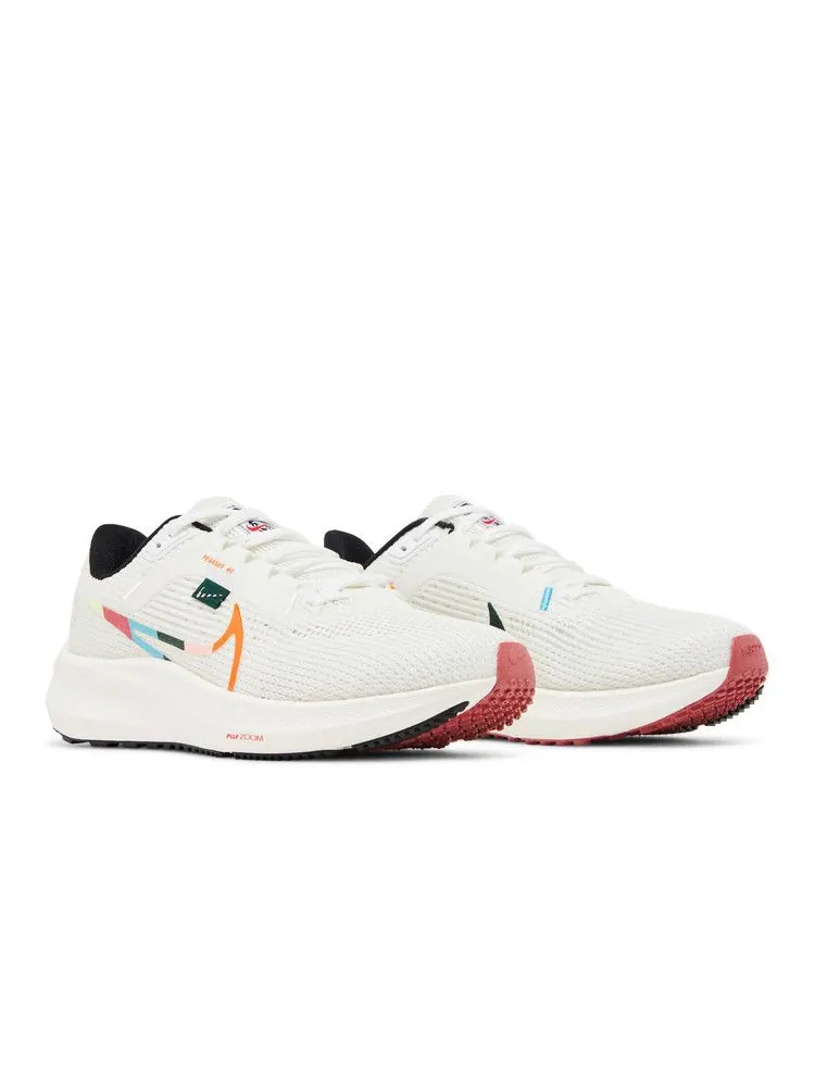 Кроссовки Nike Wmns Air Zoom Pegasus 40 'All Petals United' — изображение 9 из 9, белый/мульти