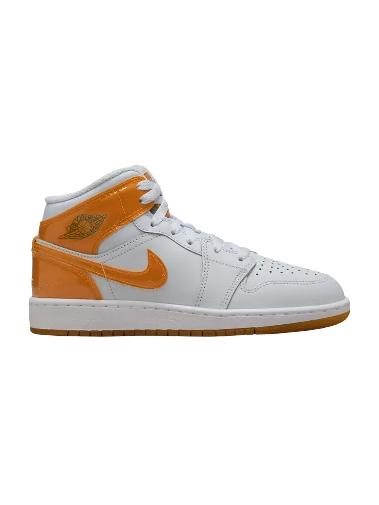 Кроссовки Air Jordan 1 Mid SE GS — изображение 1 из 1, серый