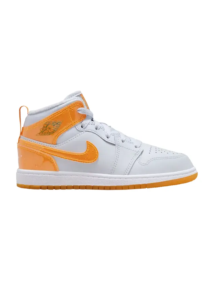 Кроссовки Air Jordan 1 Mid SE PS — изображение 1 из 1, серый