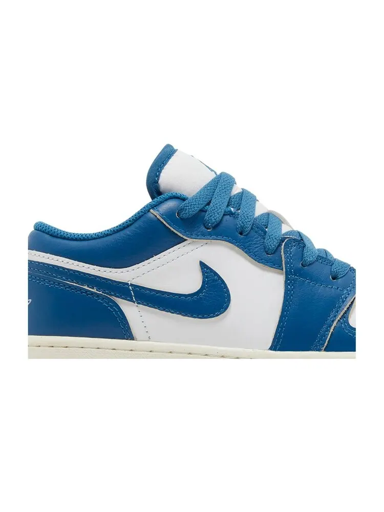 Кроссовки Air Jordan 1 Low SE GS — изображение 2 из 4, синий