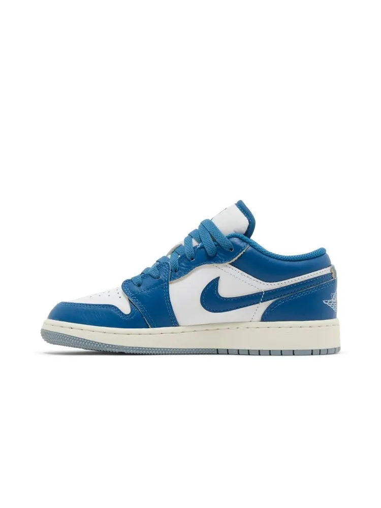 Кроссовки Air Jordan 1 Low SE GS — изображение 3 из 4, синий