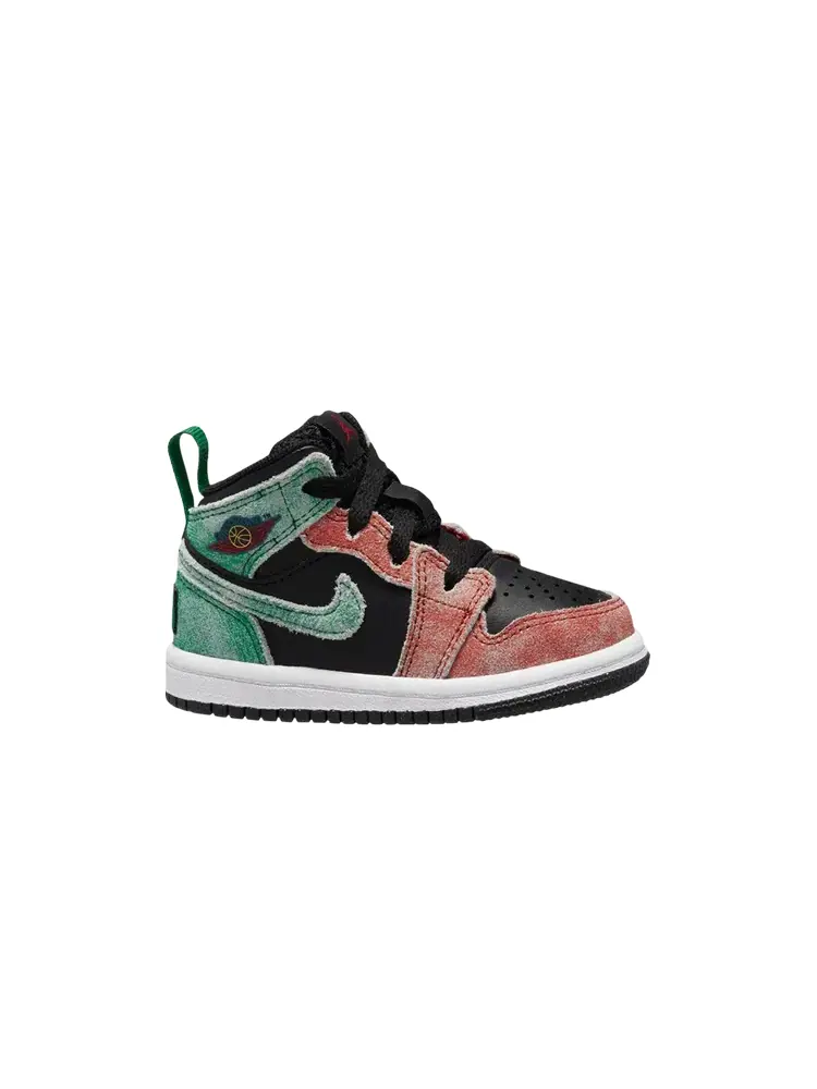Кроссовки Air Jordan 1 Mid SE TD — изображение 1 из 1, черный