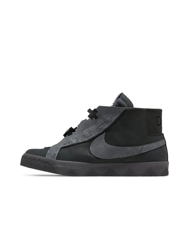 Кроссовки Nike Di'orr Greenwood x Blazer Mid SB — изображение 3 из 4, серый