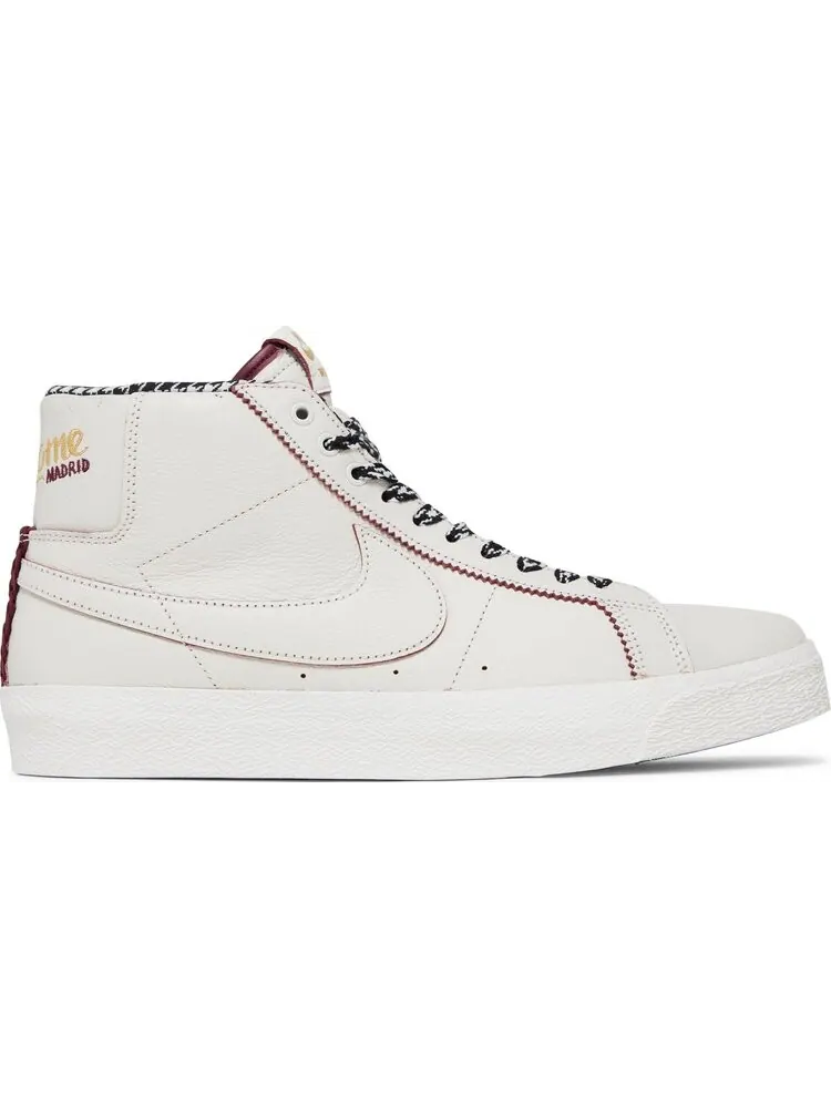 Кроссовки Welcome Skateboarding x Zoom Blazer Mid SB 'Casa Welcome Madrid' — изображение 1 из 4, бежевый