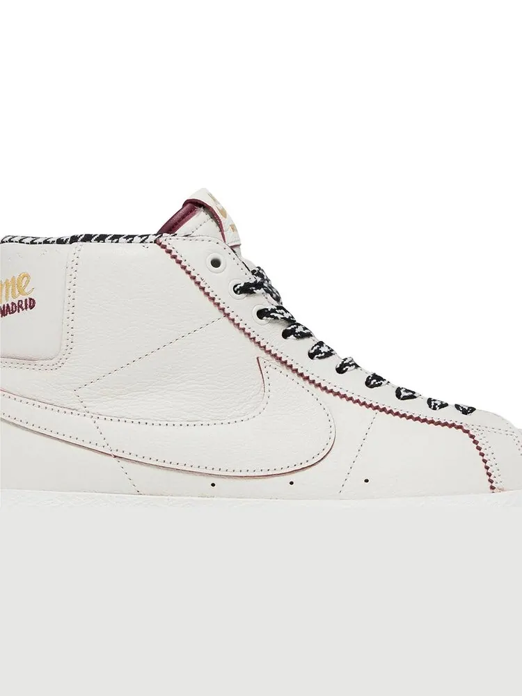 Кроссовки Welcome Skateboarding x Zoom Blazer Mid SB 'Casa Welcome Madrid' — изображение 2 из 4, бежевый