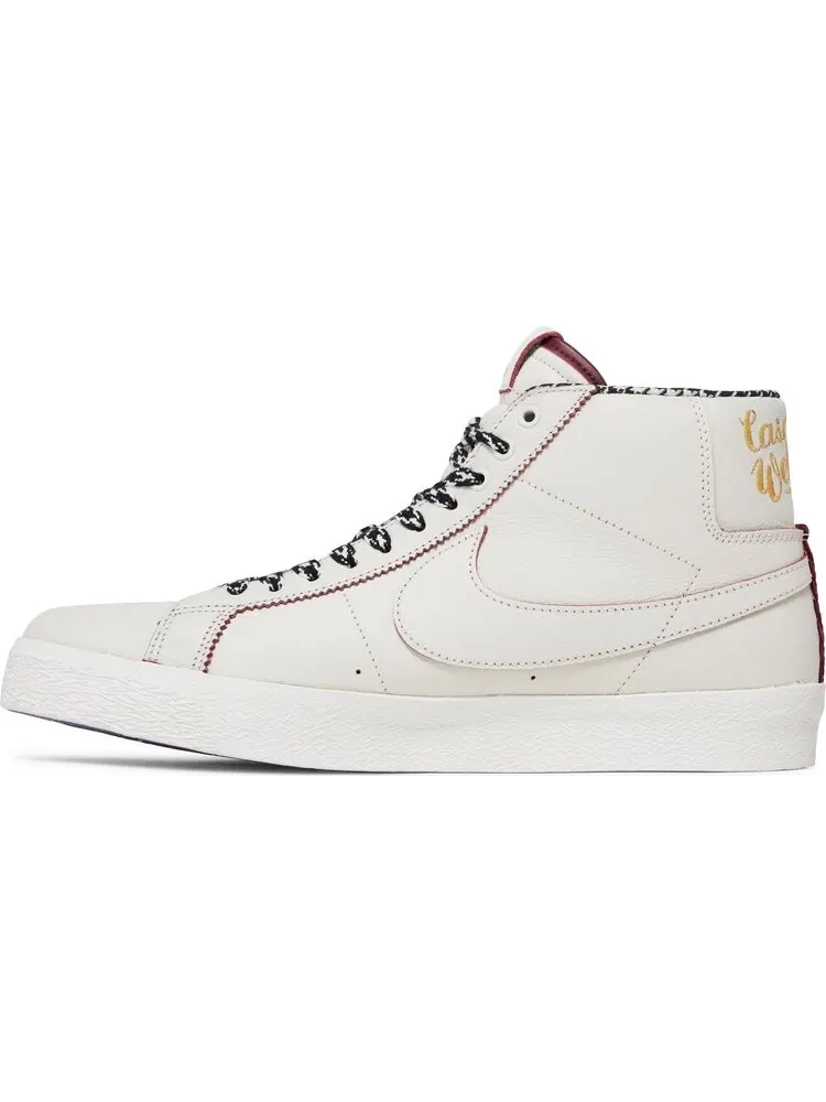 Кроссовки Welcome Skateboarding x Zoom Blazer Mid SB 'Casa Welcome Madrid' — изображение 3 из 4, бежевый
