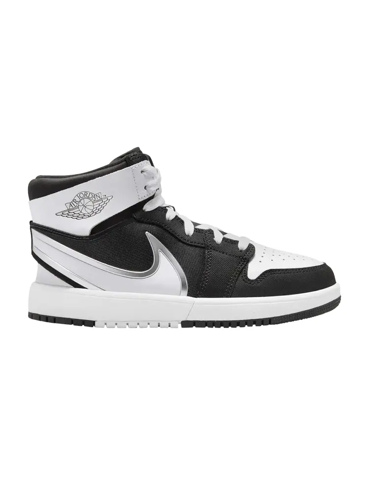 Кроссовки Air Jordan 1 Mid RM EasyOn GS — изображение 1 из 1, черный/белый