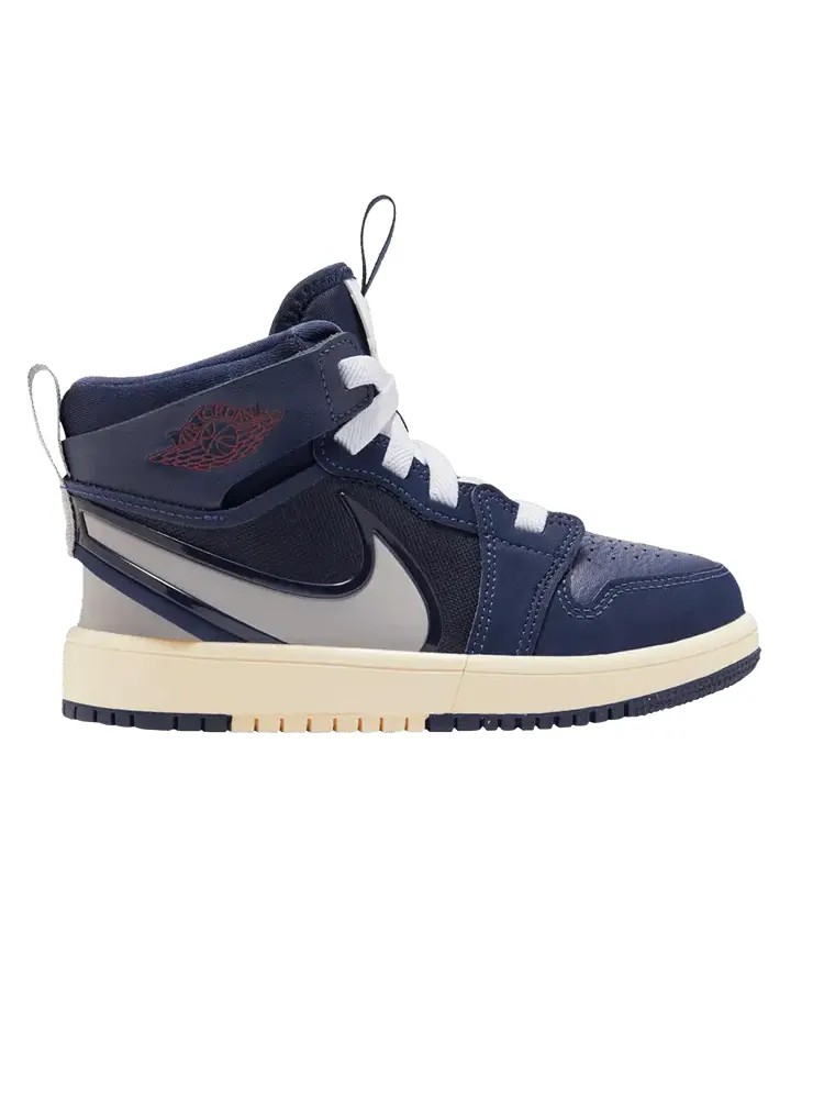 Кроссовки Air Jordan Air Jordan 1 Mid RM EasyOn PS 'Midnight Navy' — изображение 1 из 1