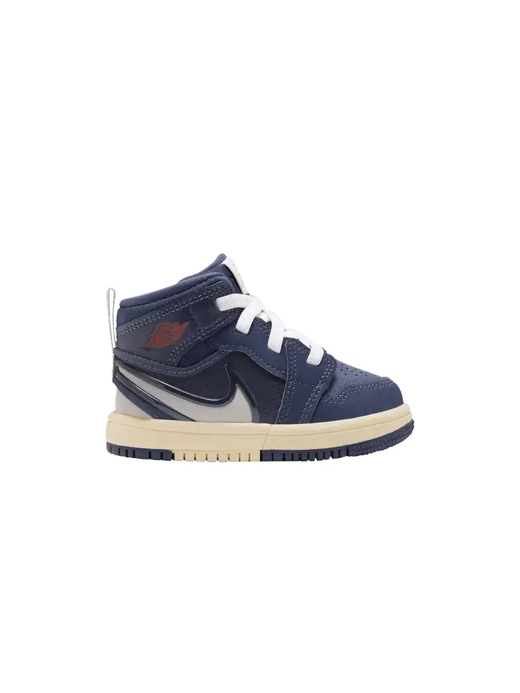 Кроссовки Air Jordan Air Jordan 1 Mid RM EasyOn TD 'Midnight Navy' — изображение 1 из 1