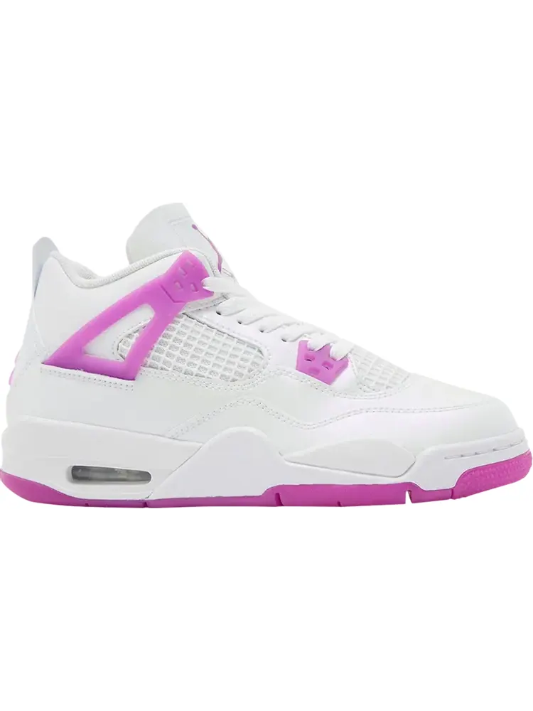 Кроссовки Air Jordan 4 Retro GS 'Hyper Violet' — изображение 1 из 1, белый