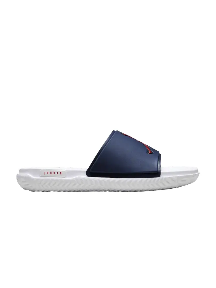 Кроссовки Air Jordan Jordan Jumpman Slide Midnight Navy Gym Red — изображение 1 из 1, темно-синий красный
