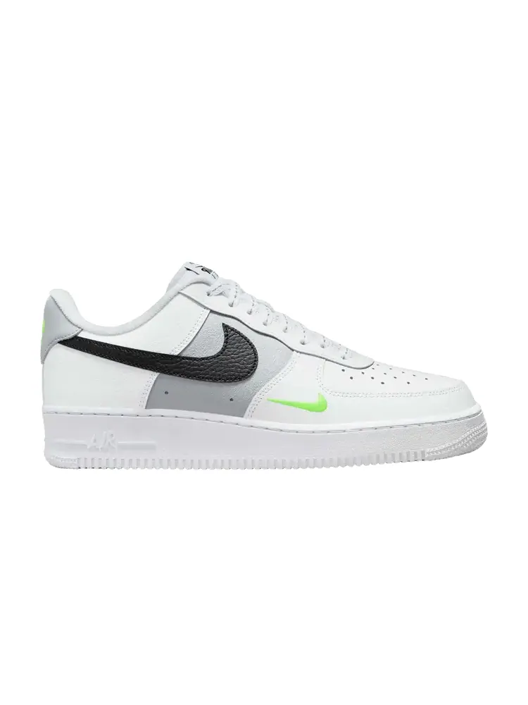 Кроссовки Nike Air Force 1 Low '07 'White Volt Wolf Grey' — изображение 1 из 1, белый/черный//серый