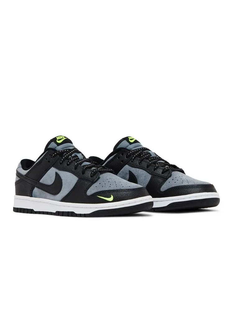 Кроссовки Nike Dunk Low 'Black Grey Green Strike' — изображение 9 из 9, черный