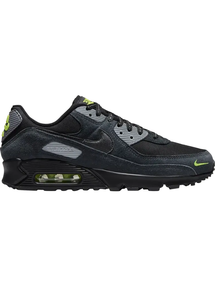 Кроссовки Air Max 90 'Black Cool Grey Volt' — изображение 1 из 1, черный