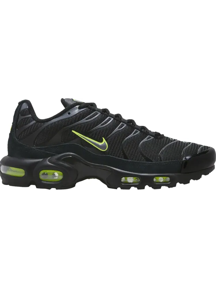 Кроссовки Air Max Plus 'Black Grey Volt' — изображение 1 из 1, черный