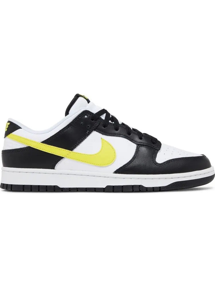 Кроссовки Dunk Low 'Black Opti Yellow' — изображение 1 из 4, черный