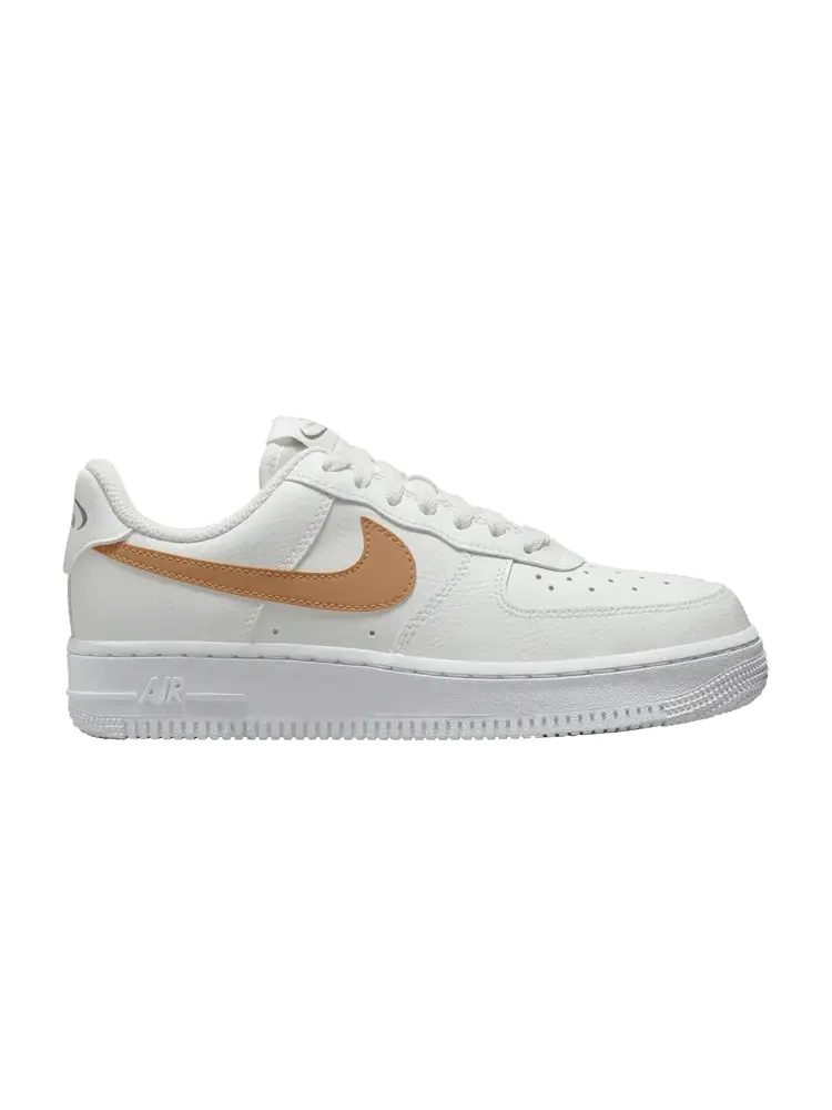 Кроссовки Nike Wmns Air Force 1 Low 'White Amber Brown' — изображение 1 из 1, белый//белый/коричневый