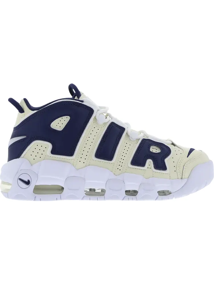 Кроссовки Wmns Air More Uptempo 'Coconut Milk Midnight Navy' — изображение 1 из 1, бежевый