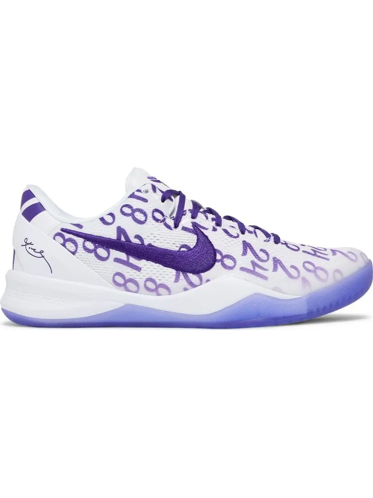 Кроссовки Kobe 8 Protro 'Court Purple' — изображение 1 из 4, белый