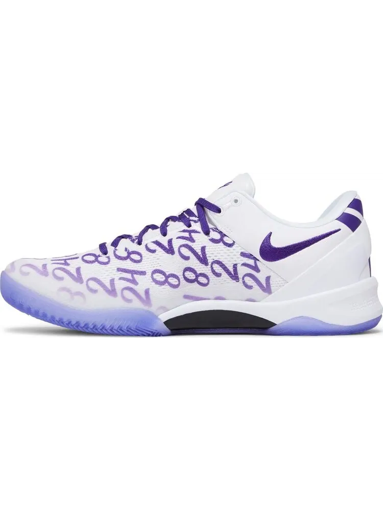 Кроссовки Kobe 8 Protro 'Court Purple' — изображение 3 из 4, белый