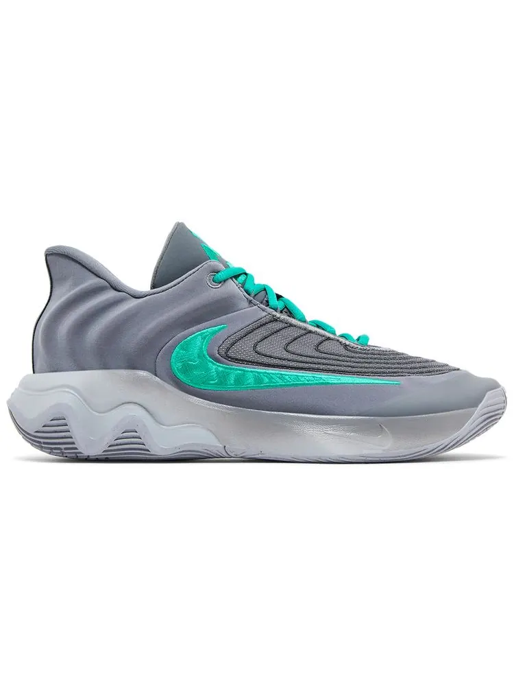 Кроссовки Nike Giannis Immortality 4 'Smoke Grey Stadium Green' — изображение 1 из 8, серый