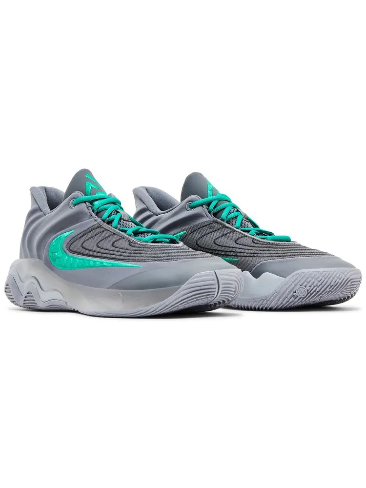 Кроссовки Nike Giannis Immortality 4 'Smoke Grey Stadium Green' — изображение 8 из 8, серый