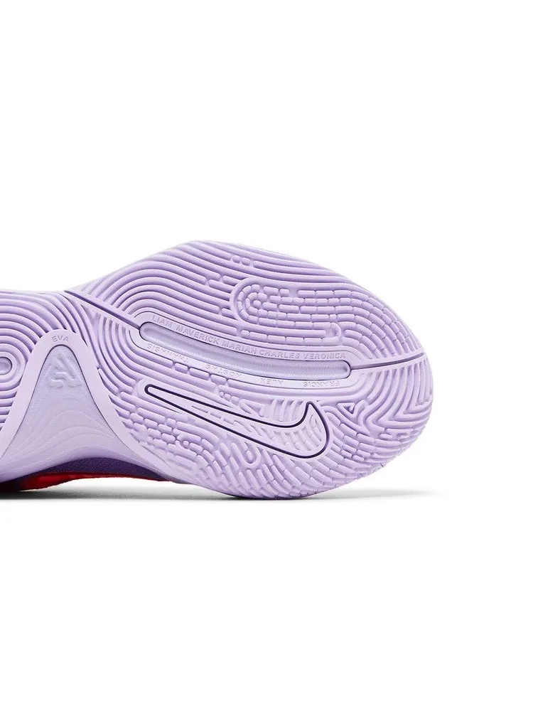 Кроссовки Nike Giannis Immortality 4 'Black Raspberry' — изображение 6 из 9, черный///розовый