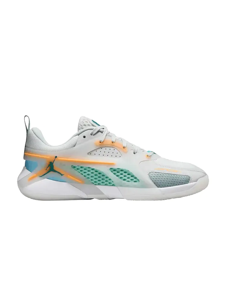Кроссовки Jordan Heir 'Off White Mineral Teal Orange' — изображение 1 из 1, белый оранжевый