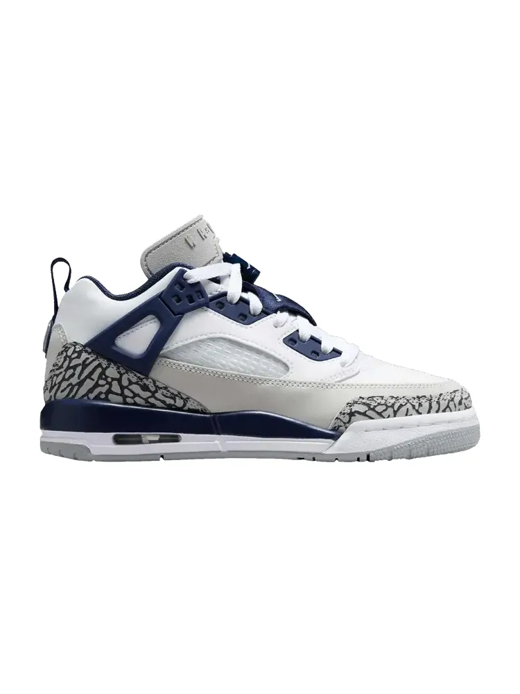 Кроссовки Jordan Spizike Low GS 'White Midnight Navy' — изображение 1 из 1, белый темно-синий