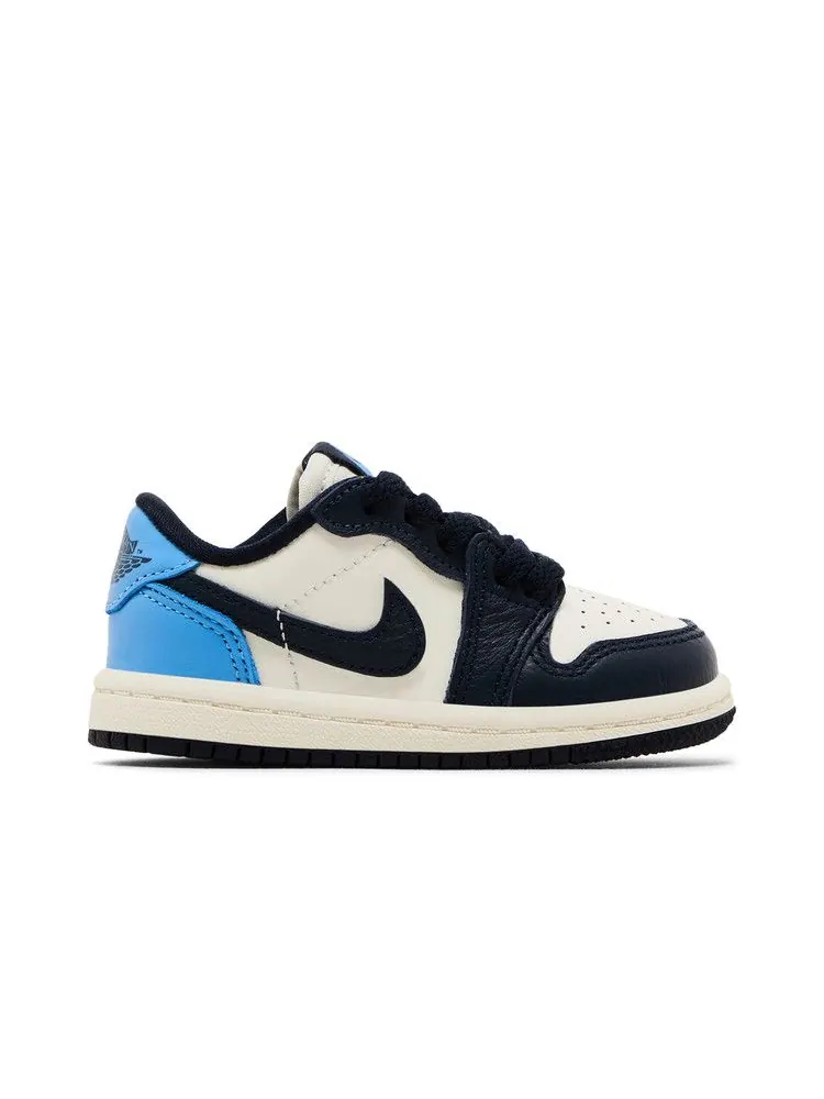Кроссовки Air Jordan Air Jordan 1 Retro Low OG TD 'Obsidian UNC' — изображение 2 из 9, синий