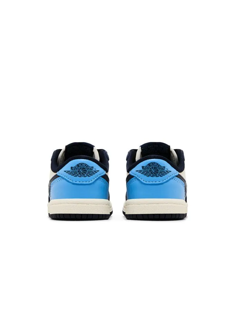 Кроссовки Air Jordan Air Jordan 1 Retro Low OG TD 'Obsidian UNC' — изображение 7 из 9, синий