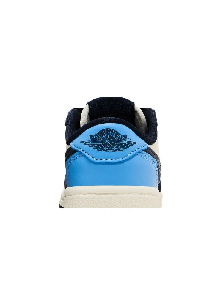 Кроссовки Air Jordan Air Jordan 1 Retro Low OG TD 'Obsidian UNC' — изображение 8 из 9, синий