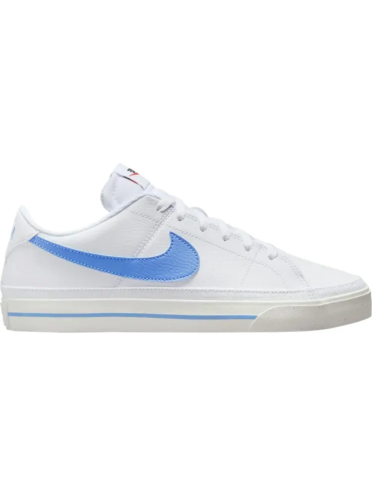 Кроссовки Court Legacy Next Nature 'White University Blue' — изображение 1 из 1, белый