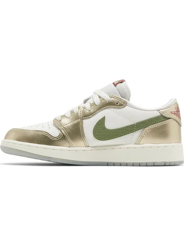 Кроссовки Air Jordan 1 Retro Low OG GS 'Year of the Dragon' — изображение 3 из 4, золото