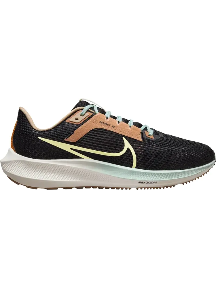 Кроссовки Air Zoom Pegasus 40 'Black Citron Jade' — изображение 1 из 1, черный