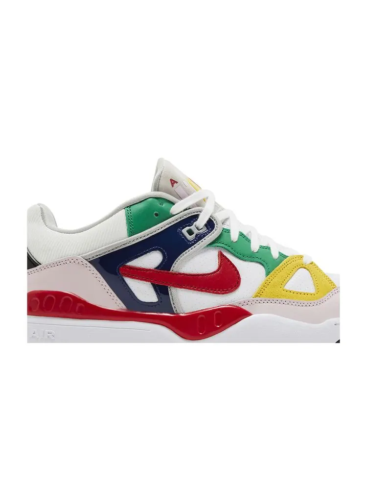 Кроссовки Nigo x Air Force 3 Low SP 'White Multi-Color' — изображение 2 из 10, белый мульти