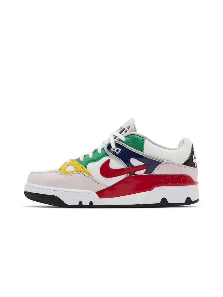 Кроссовки Nigo x Air Force 3 Low SP 'White Multi-Color' — изображение 3 из 10, белый мульти