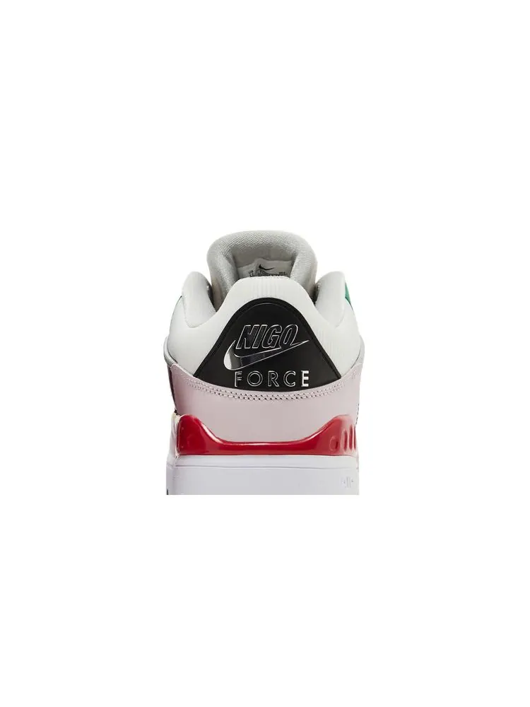 Кроссовки Nigo x Air Force 3 Low SP 'White Multi-Color' — изображение 7 из 10, белый мульти