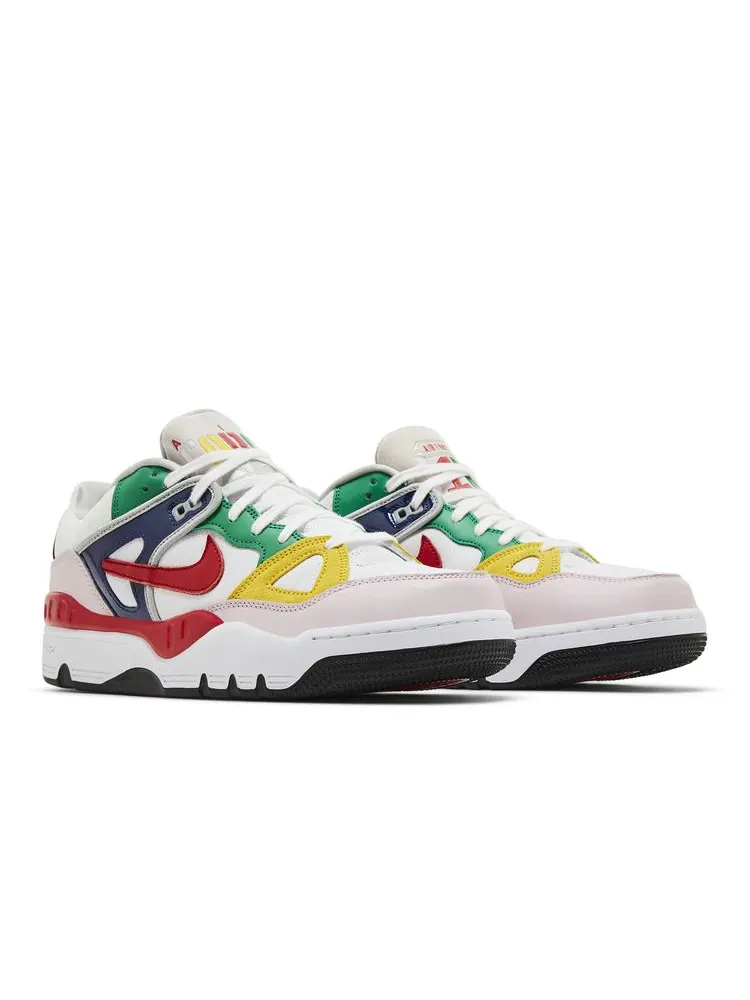 Кроссовки Nigo x Air Force 3 Low SP 'White Multi-Color' — изображение 8 из 10, белый мульти