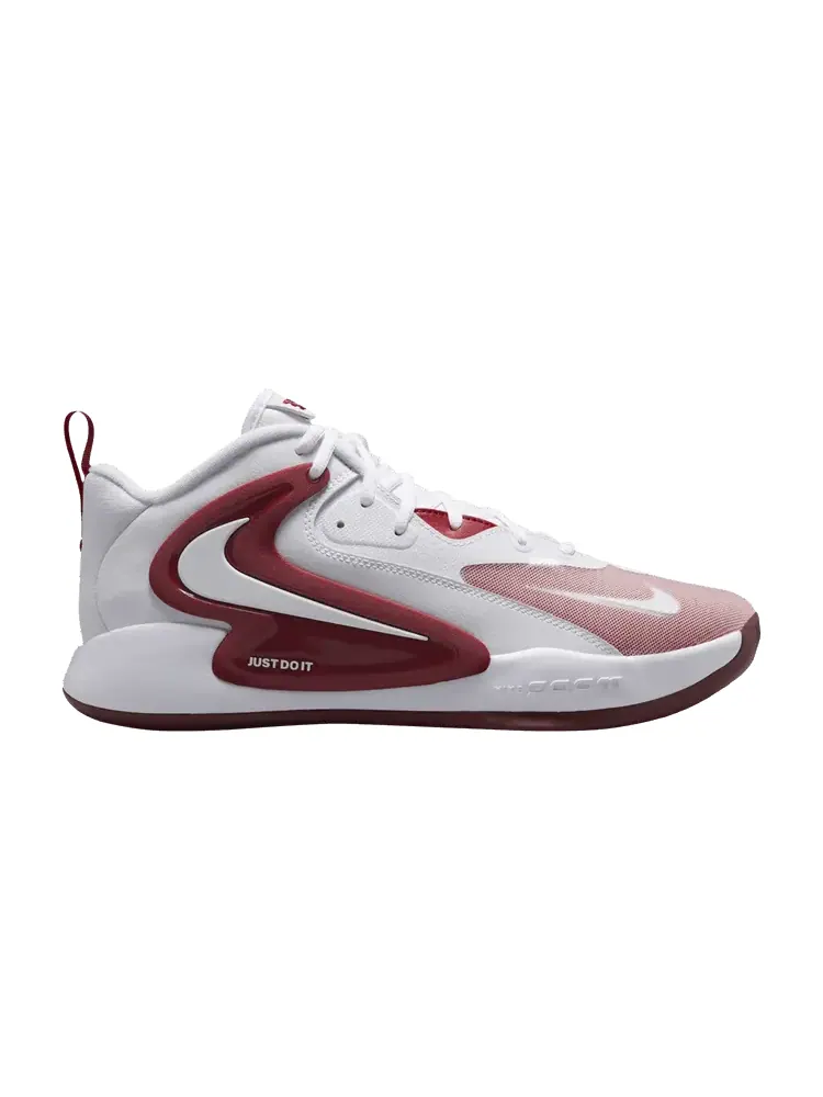 Кроссовки Nike Air Zoom HyperSet 2 IC 'White Crimson' — изображение 1 из 1, белый