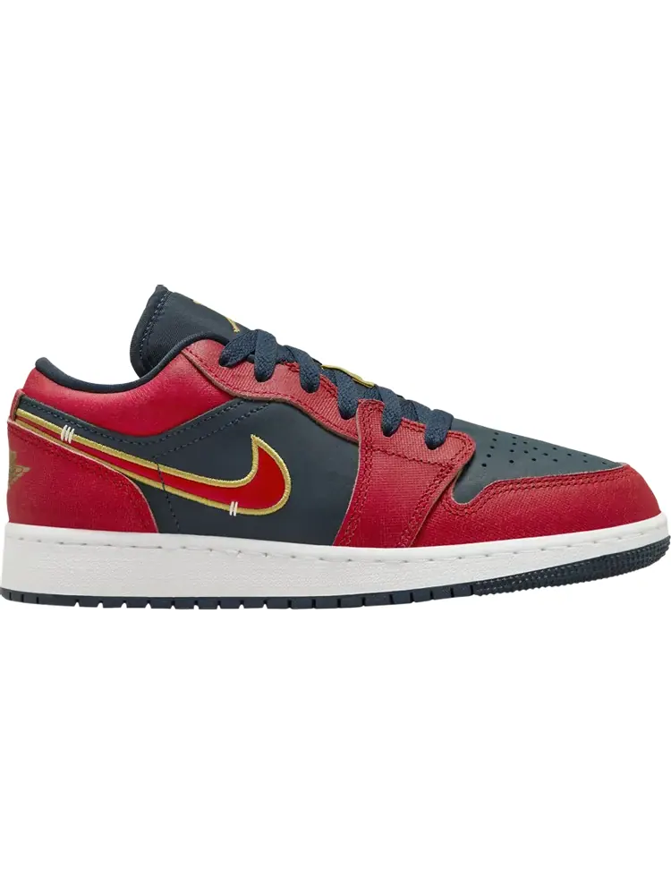 Кроссовки Air Jordan 1 Low GS 'Olympic' — изображение 1 из 1, красный