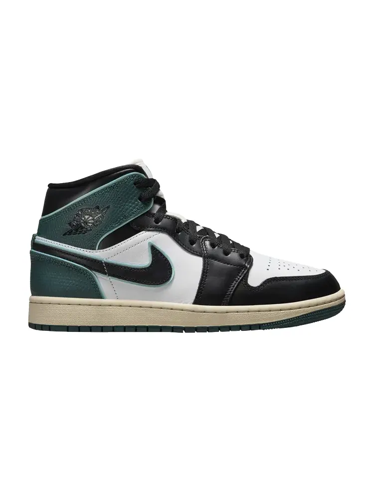 Кроссовки Wmns Air Jordan 1 Mid — изображение 1 из 1, зеленый
