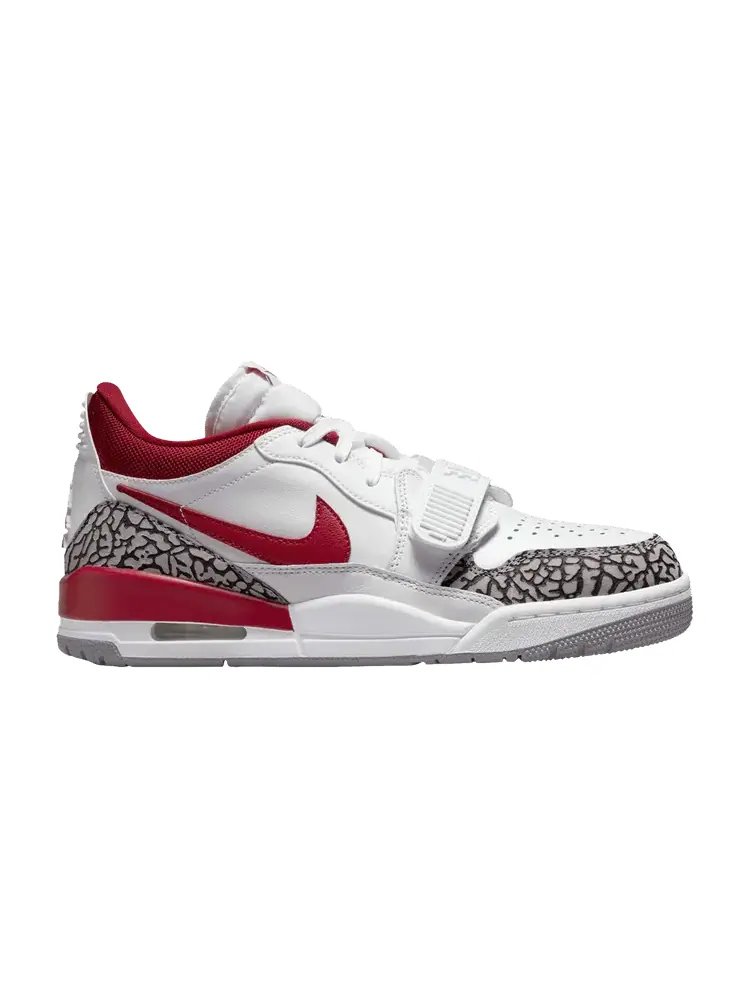 Кроссовки Air Jordan Wmns Jordan Legacy 312 Low White Gym Red — изображение 1 из 1, белый красный
