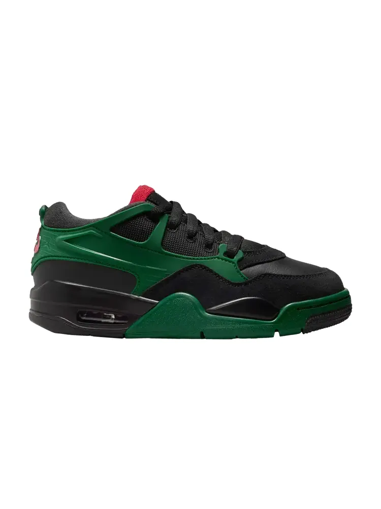Кроссовки Air Jordan Air Jordan 4 RM GS 'Black Gorge Green' — изображение 1 из 1, черный/зеленый/красный